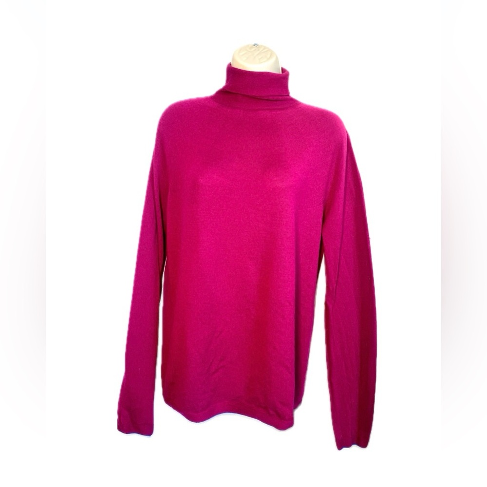 Uniqlo Women Ines de La Fressange 3D Knit Extra Fine Merino Turtleneck Sweater L